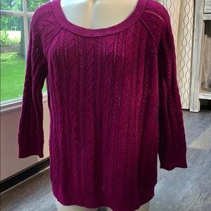 American Eagle Outfitters cable knit sweater M med